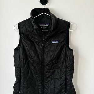 Patagonia Women's Quilted Black Puffy Vest